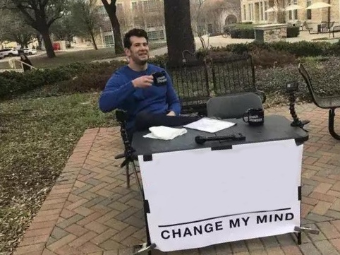 Change My Mind meme about Olive & Piper