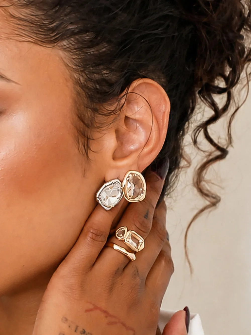 Walker Studs Gold